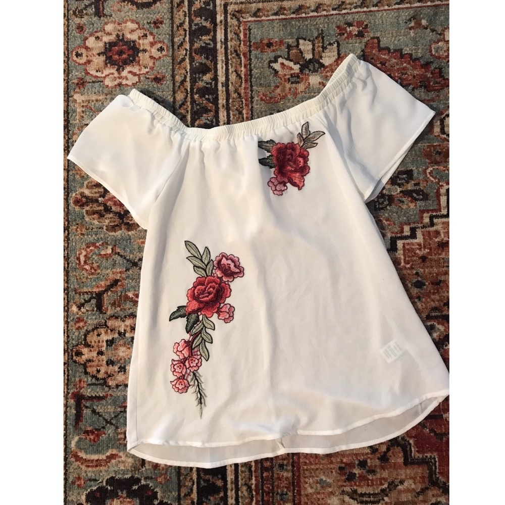 NWOT Hand stitched Blouse